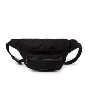 Steve Madden Logo Stripe Fanny Pack